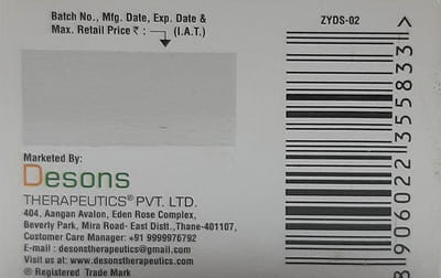 Kalza Nano Delicious Butterscotch Flavour Sugar Free Bottle Of 5ml Oral Solution