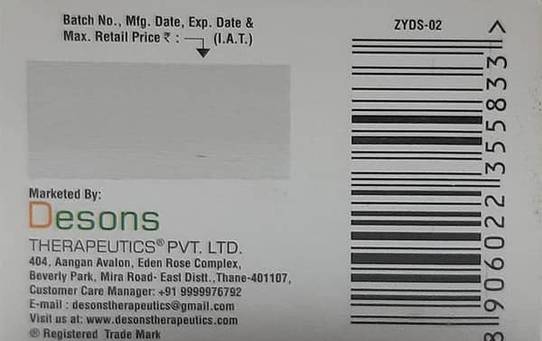 Kalza Nano Delicious Butterscotch Flavour Sugar Free Bottle Of 5ml Oral Solution