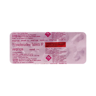 Ffd 120mg Strip Of 10 Tablets