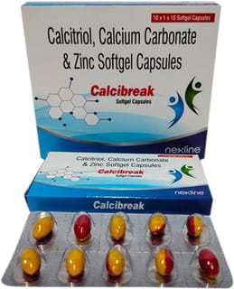 Calcibrek C Strip Of 10 Capsules