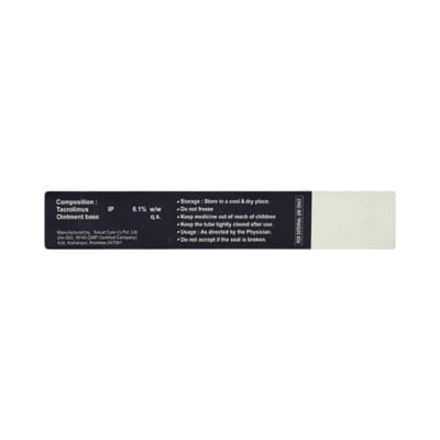 Tacrovin Forte 0.1% Tube Of 30gm Ointment