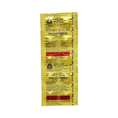 Nervic 1500mcg Strip Of 10 Tablets