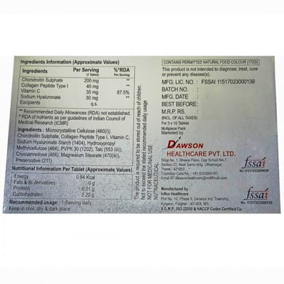 Tendosun Strip Of 10 Tablets