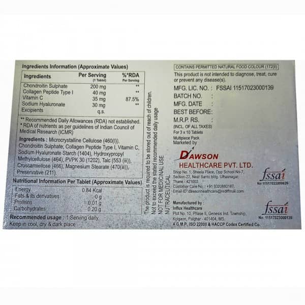 Tendosun Strip Of 10 Tablets