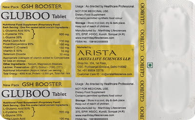 Gluboo Strip Of 10 Tablets