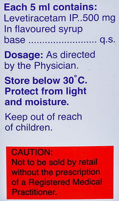 Levepsy Sugar Free Bottle Of 100ml Syrup