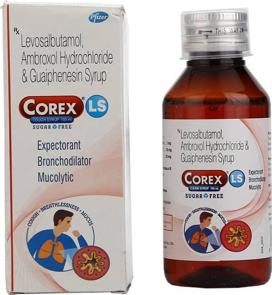 Corex LS Syrup | Sugar Free