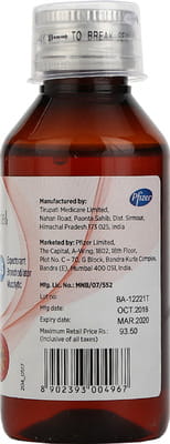 Corex Ls Sugar Free Bottle Of 100ml Syrup