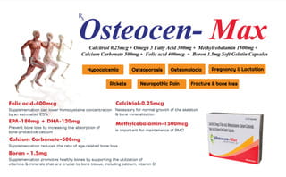 Osteocen Max Strip Of 10 Capsules