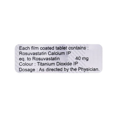 Rosucus 40mg Strip Of 10 Tablets