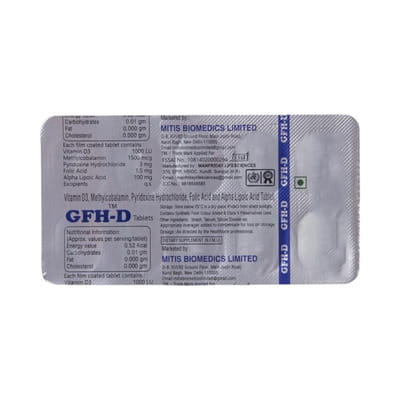 Gfh D Strip Of 10 Tablets