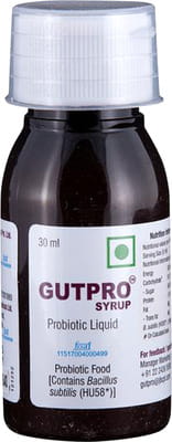 Gutpro Bottle Of 30ml Syrup