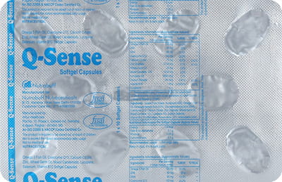 Q Sense Strip Of 10 Capsules