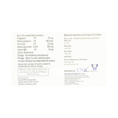 Becocnx Pm Strip Of 10 Tablets