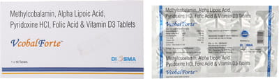 Vcobal Forte Strip Of 10 Tablets