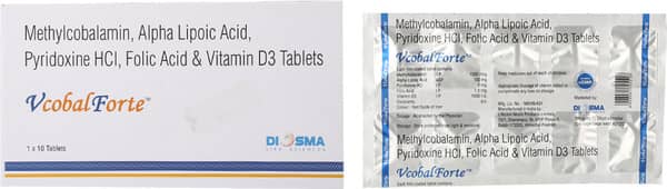 Vcobal Forte Strip Of 10 Tablets