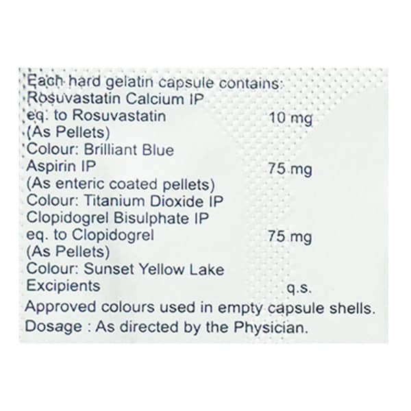 Lipirose Gold 10Mg Strip Of 10 Capsules