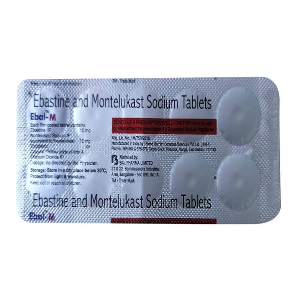 Ebal M Strip Of 10 Tablets