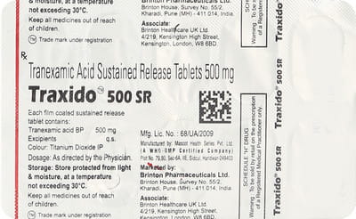 Traxido 500mg Sr Strip Of 10 Tablets