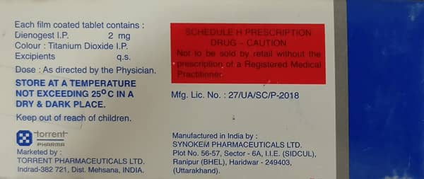 Endobreak 2mg Strip Of 10 Tablets