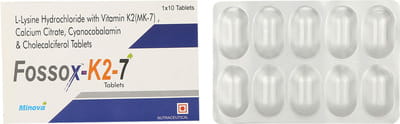 Fossox K2 7 Strip Of 10 Tablets