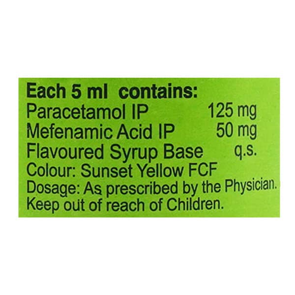Meftagesic P Mango Flavour Bottle Of 60Ml Suspension