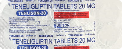 Tenlison 20mg Strip Of 10 Tablets