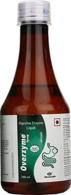 Overzyme Saunf Flavour Bottle Of 200ml Syrup