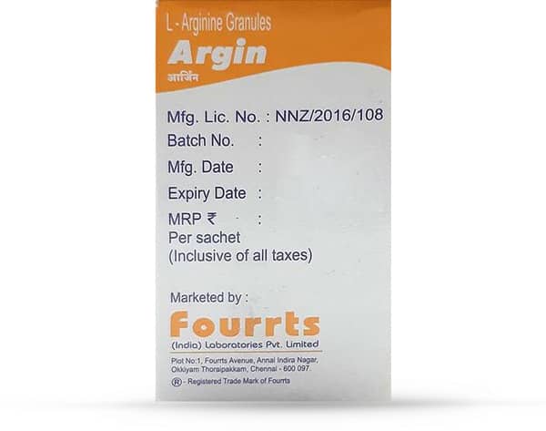 Argin Granules | Orange Flavour Sugar Free