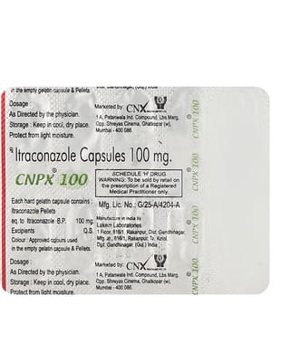 Cnpx 100mg Strip Of 10 Capsules