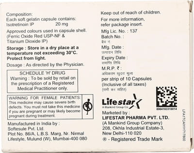 Zitblow 20mg Strip Of 10 Capsules