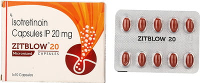 Zitblow 20mg Strip Of 10 Capsules