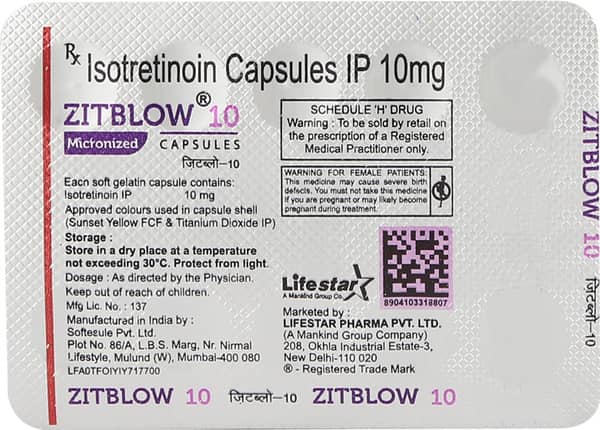 Zitblow 10 Capsule