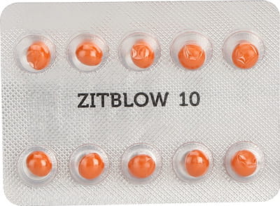 Zitblow 10mg Strip Of 10 Capsules