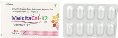 Melcitacal K2 Strip Of 10 Tablets