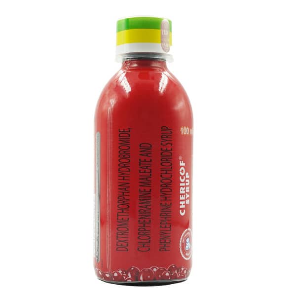 Chericof Cherry Flavour Bottle Of 100Ml Syrup
