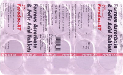 Ferodoc Xt Strip Of 10 Tablets