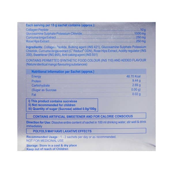 Collashot Forte Sugar Free Sachet Of 15gm Oral Powder