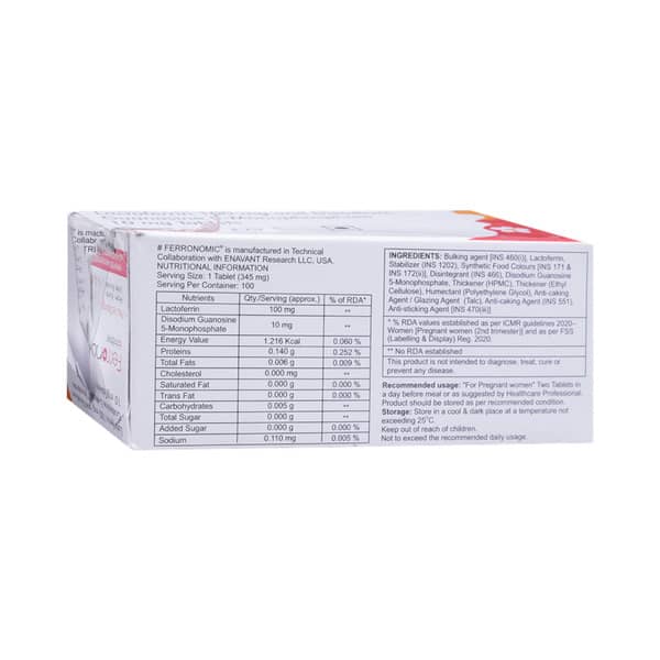 Ferronomic Strip Of 10 Tablets