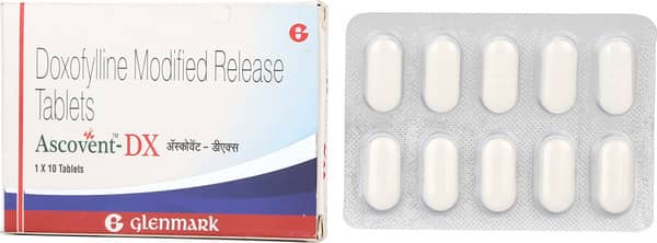 Ascovent Dx 650Mg Strip Of 10 Tablets