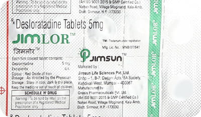 Jimlor 5mg Strip Of 10 Tablets