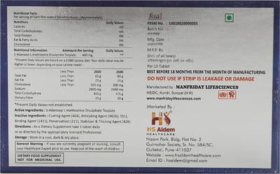 Ldzin 400mg Strip Of 10 Tablets
