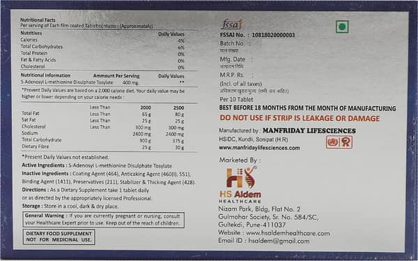 Ldzin 400mg Strip Of 10 Tablets