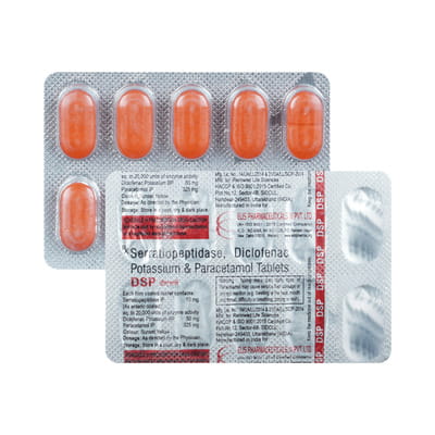Dsp Flam Strip Of 10 Tablets