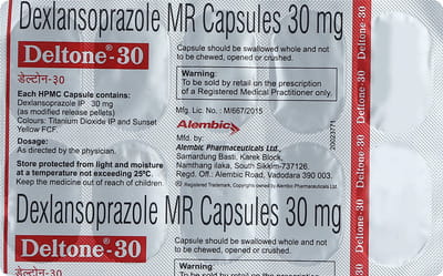 Deltone 30mg Strip Of 10 Capsules