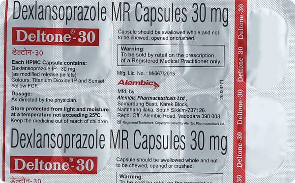 Deltone 30mg Strip Of 10 Capsules