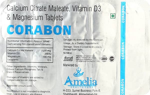 Corabon Strip Of 10 Tablets