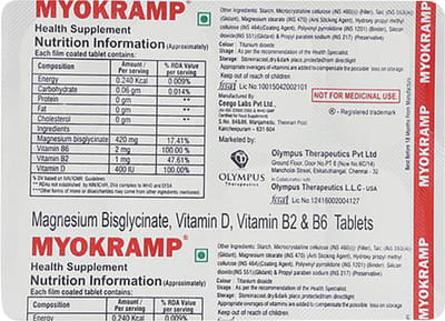 Myokramp Strip Of 10 Tablets