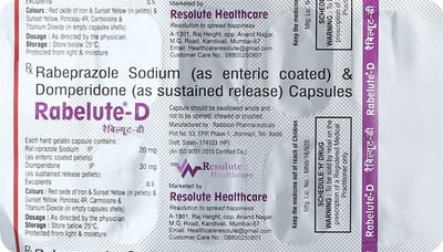 Rabelute D Strip Of 10 Capsules