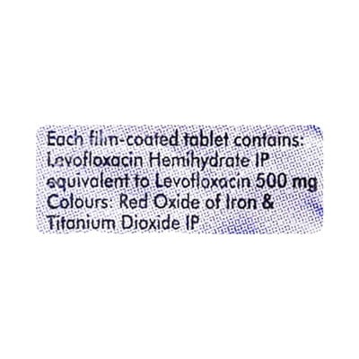 Levobact 500mg Strip Of 10 Tablets